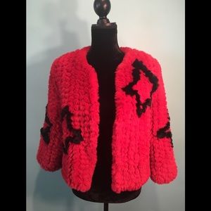 Belle Vere Faux Fur Jacket Size S